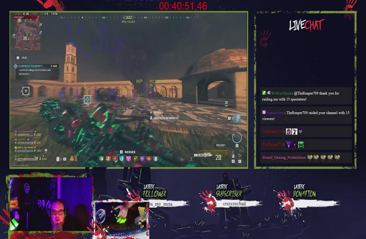 Live Screenshots from Twitch Stream